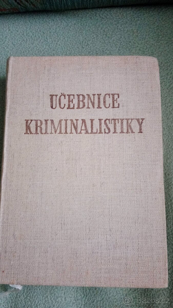 Učebnice kriminalistiky