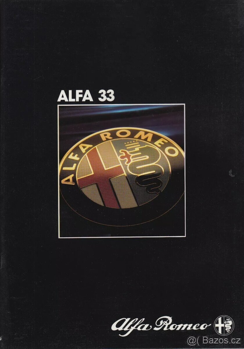Alfa Romeo 33 (1984) - Prospekt.