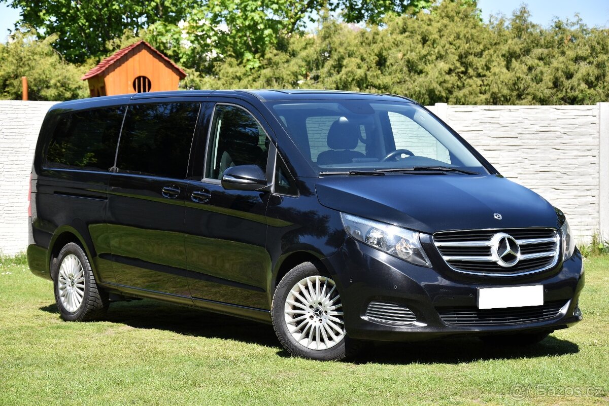Mercedes V 250d XL 4MATIC,NAVI,8MÍST,TEMP,DKLIMA,VÝHŘEV,DPH