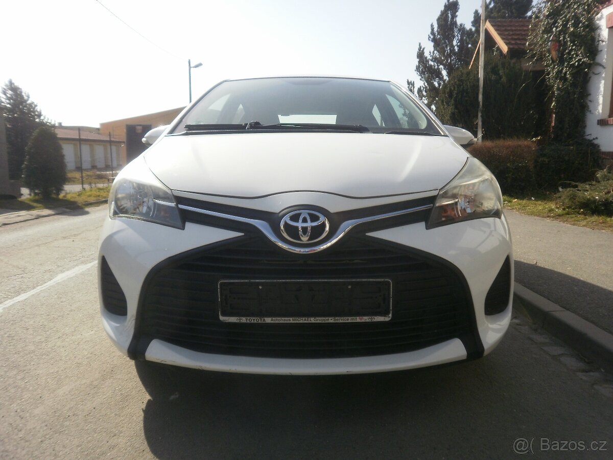 Toyota Yaris rok 2015 5 dv.