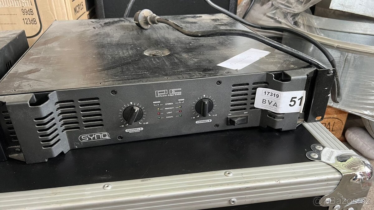 Výkonový zesilovač SYNQ PE-2400