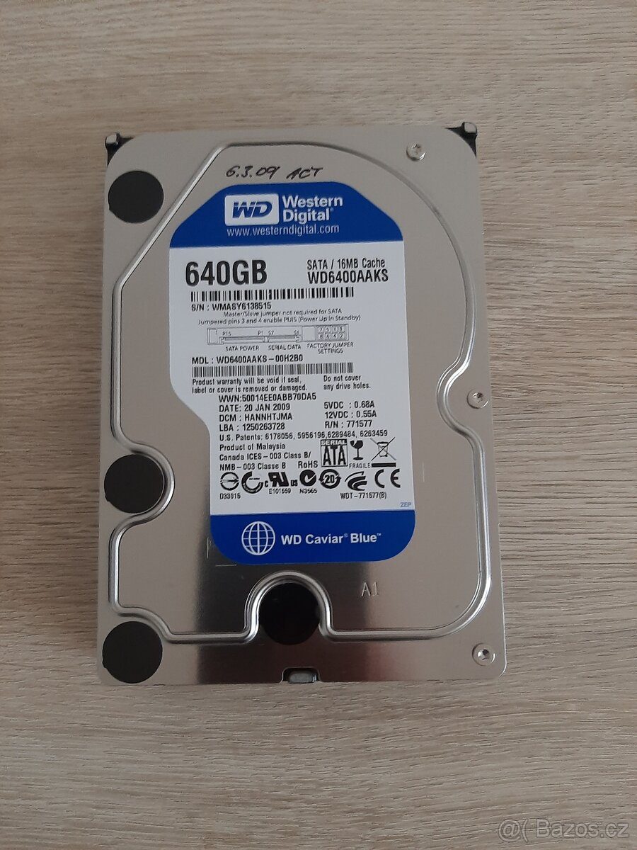 WD Caviar Blue KS - 640GB