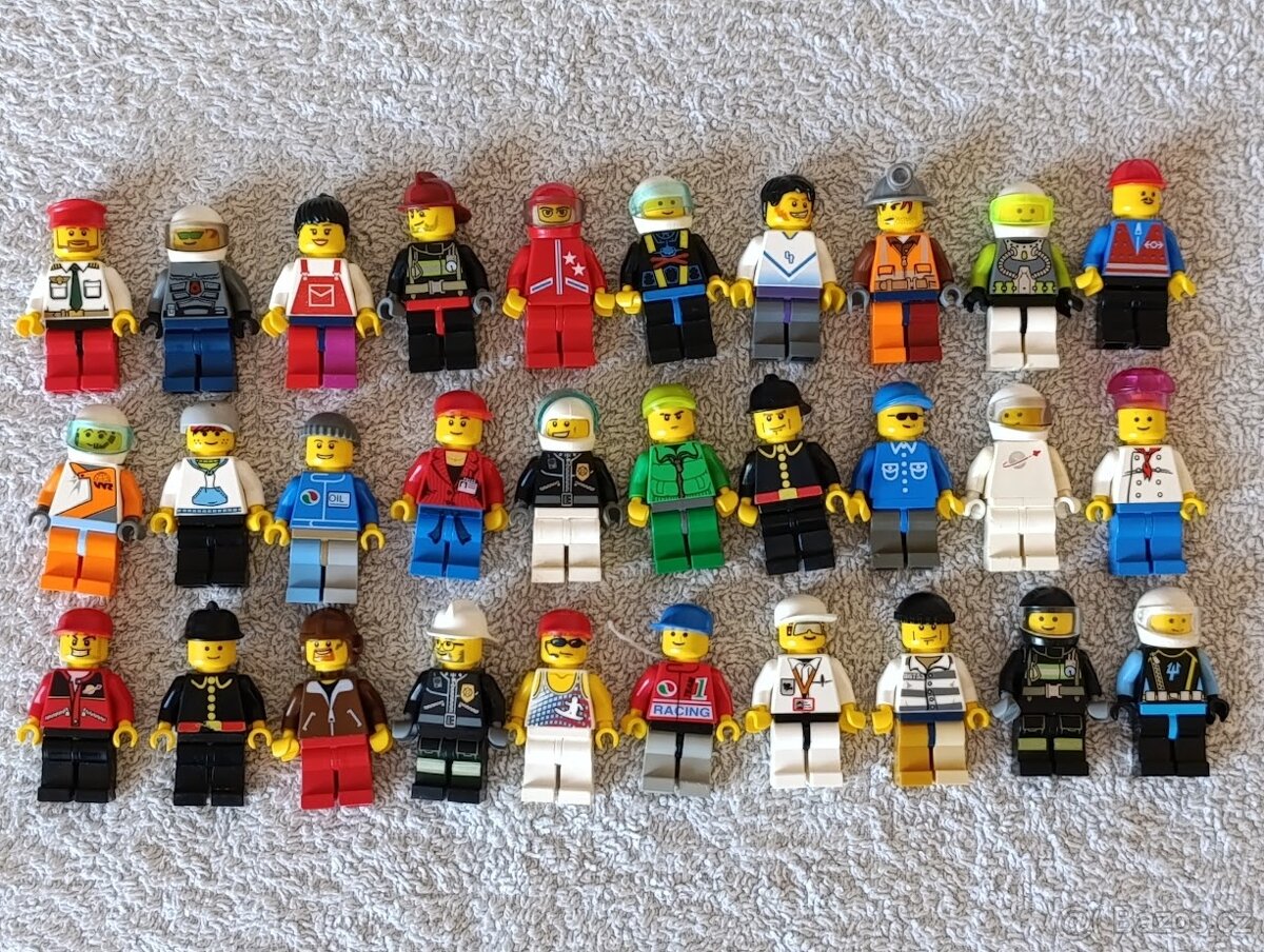 Lego klasik figurky, panáčci 30 ks, sada 1