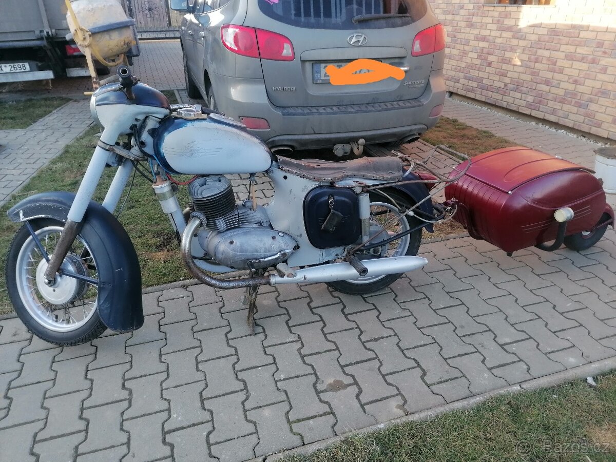 Jawa 250/353, PAV 40, s TP