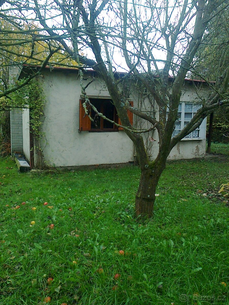 Praha 5-Velká Chuchle, chata s pozemkem k pronájmu