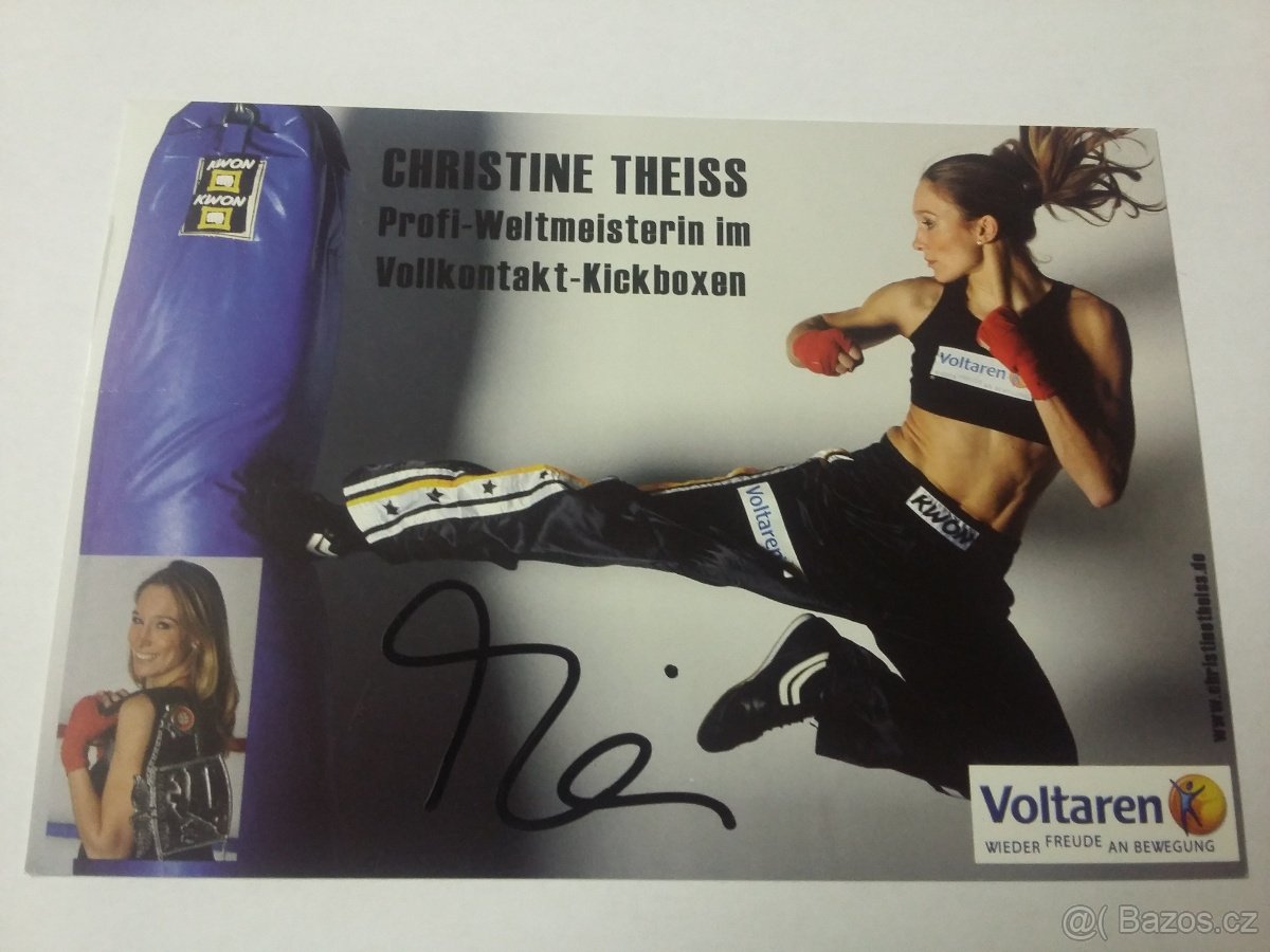 Autogram Christine Theiss