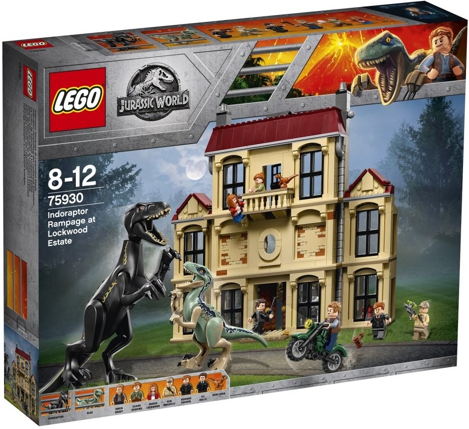 LEGO Jurassic World 75930 Řádění Indoraptora v Lockwoodově