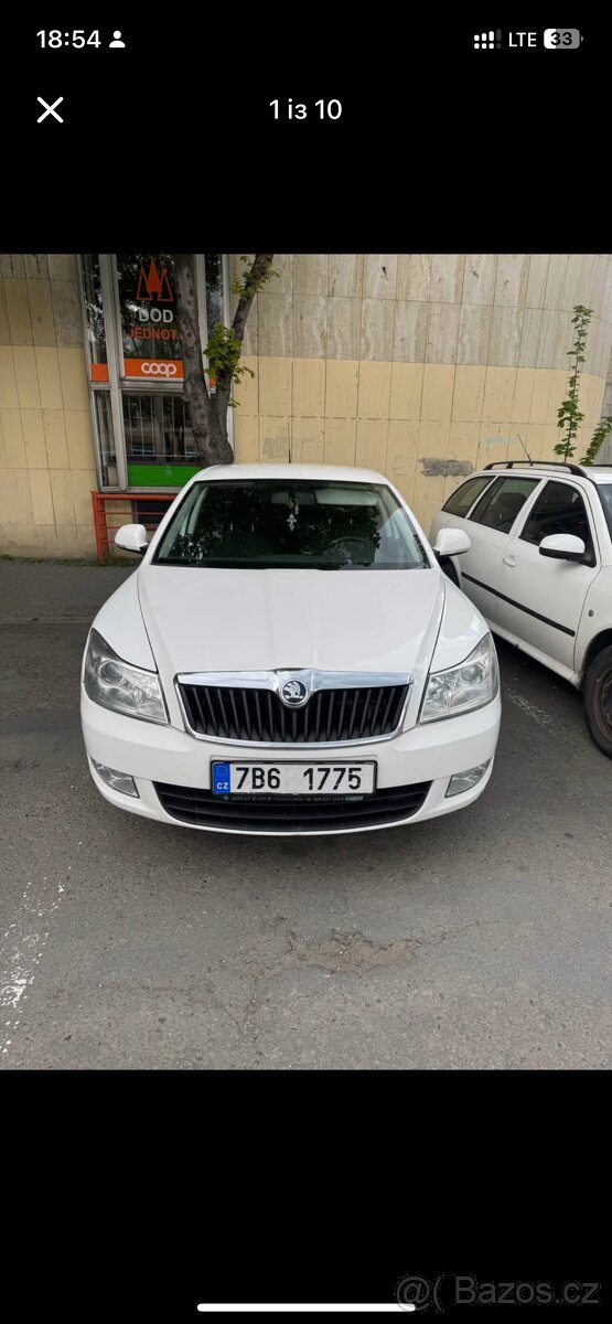 Škoda Octavia 2 1,6 tdi 2011 Možná výměna s mojím doplatkem