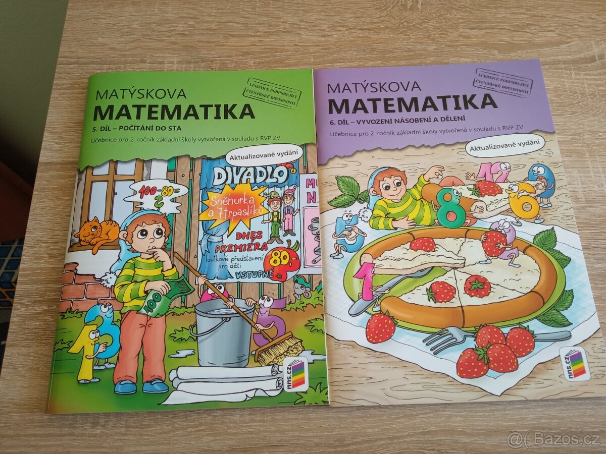 Pracovní sešity matematika a prvouka
