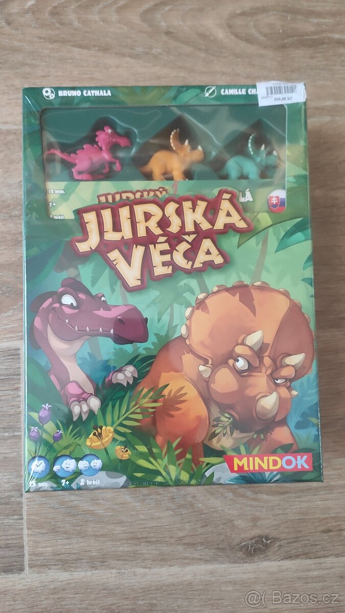 Jurská véča - desková hra Mindok