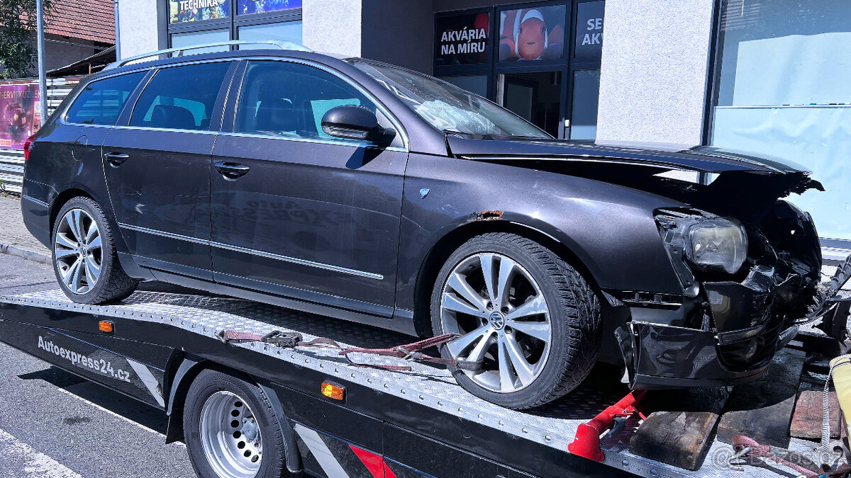 Vůz na náhradní díly VW Passat B6 kombi 2008 BMR KDS LC8Z