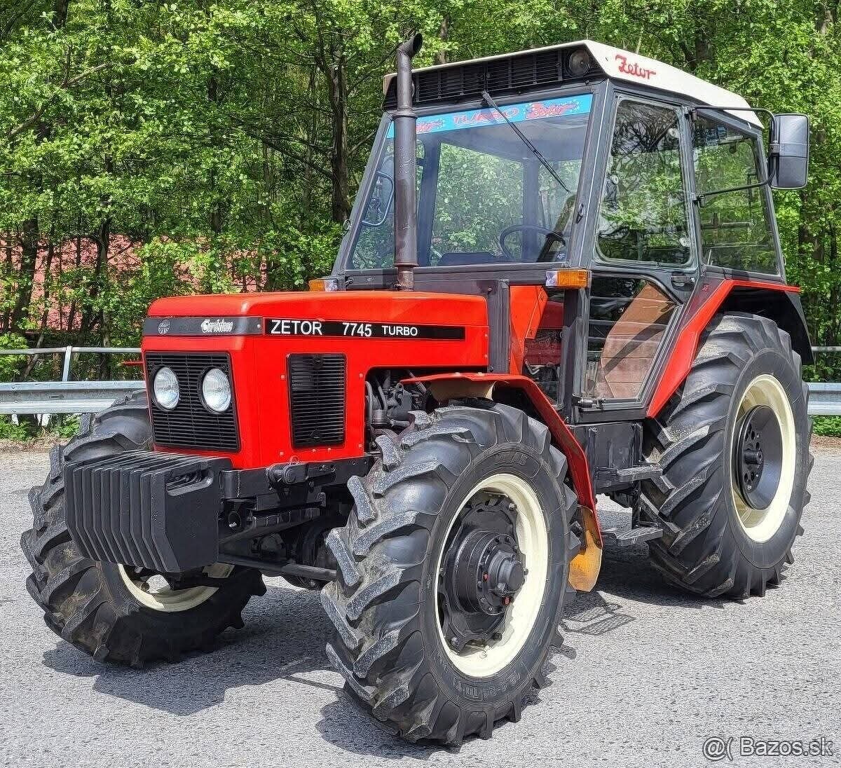 Predam traktor zetor 7745 TURBO  s TP a ŠPZ