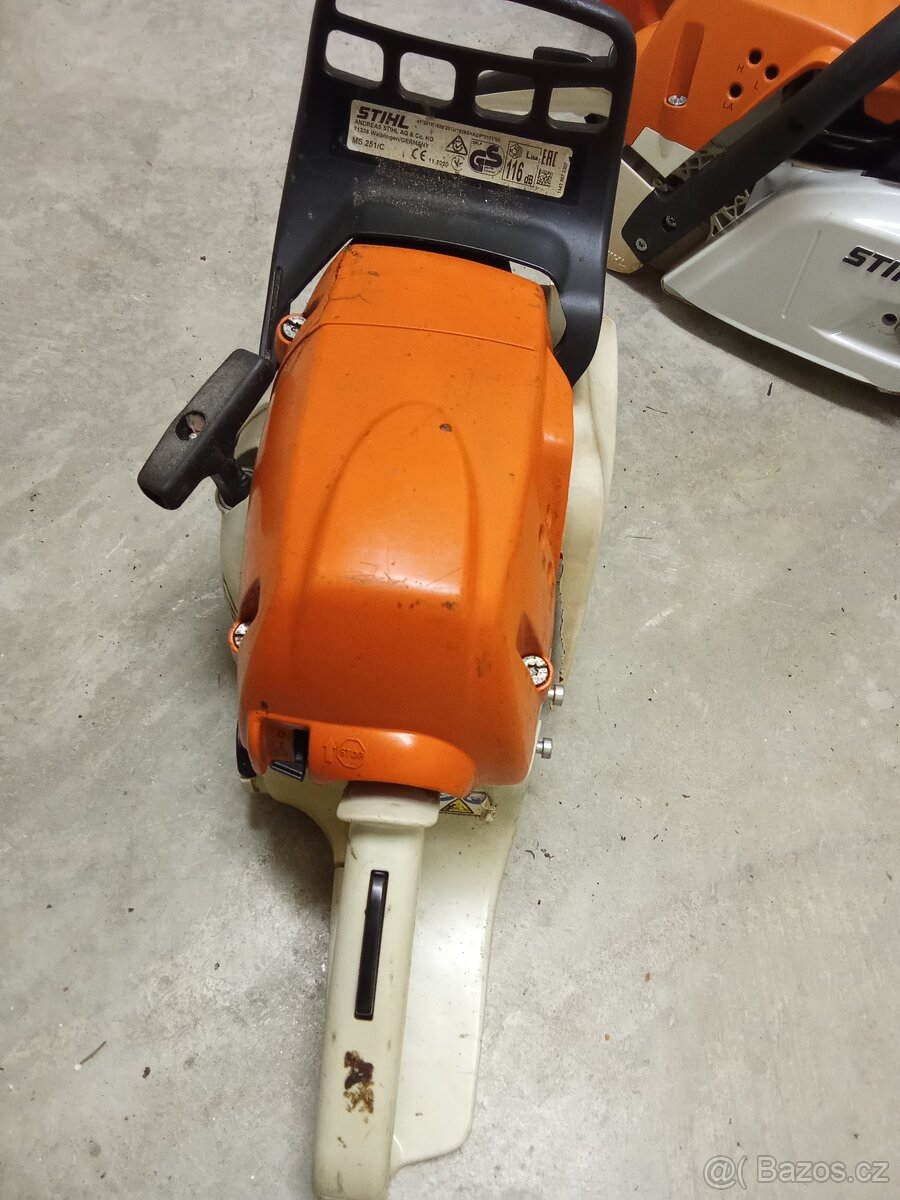 Nefunkční Stihl ms 251