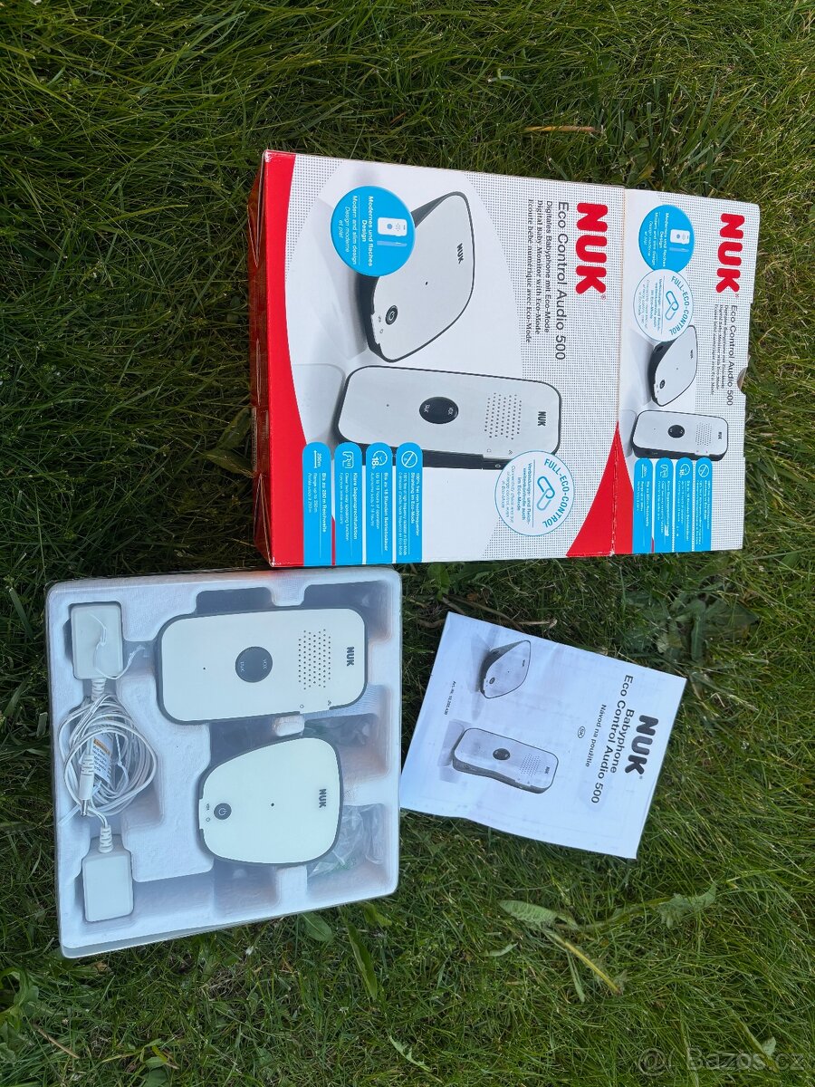 NUK Chůvička ECO Control Audio 500 - nová nikdy nepoužitá