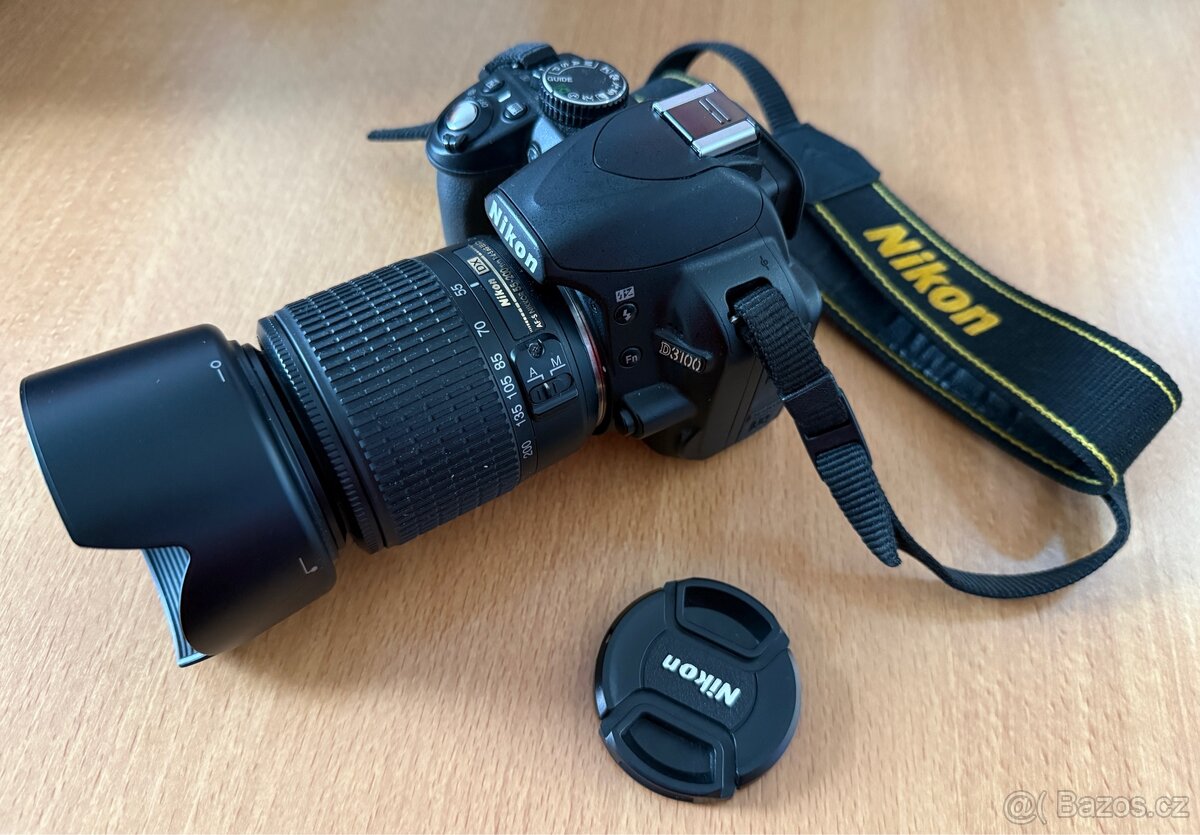 Nikon D3100 s objektivy