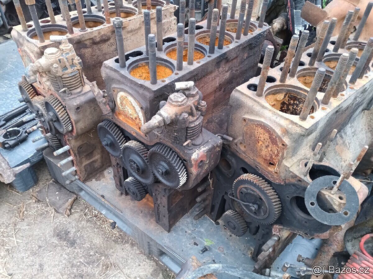 Bloky motoru Zetor 67,60 apod