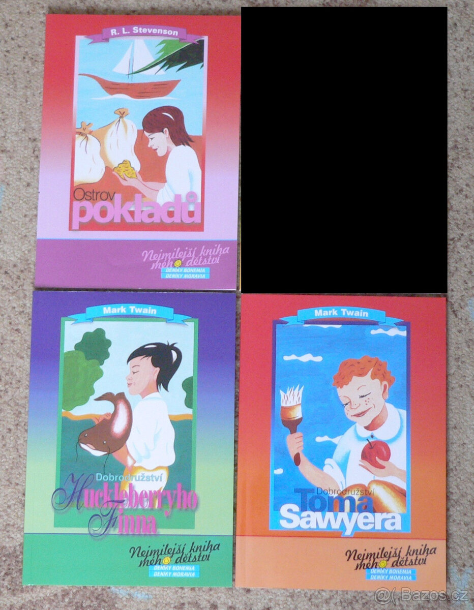 Nejmilejší kniha mého dětství, r. 2005, 3 svazky