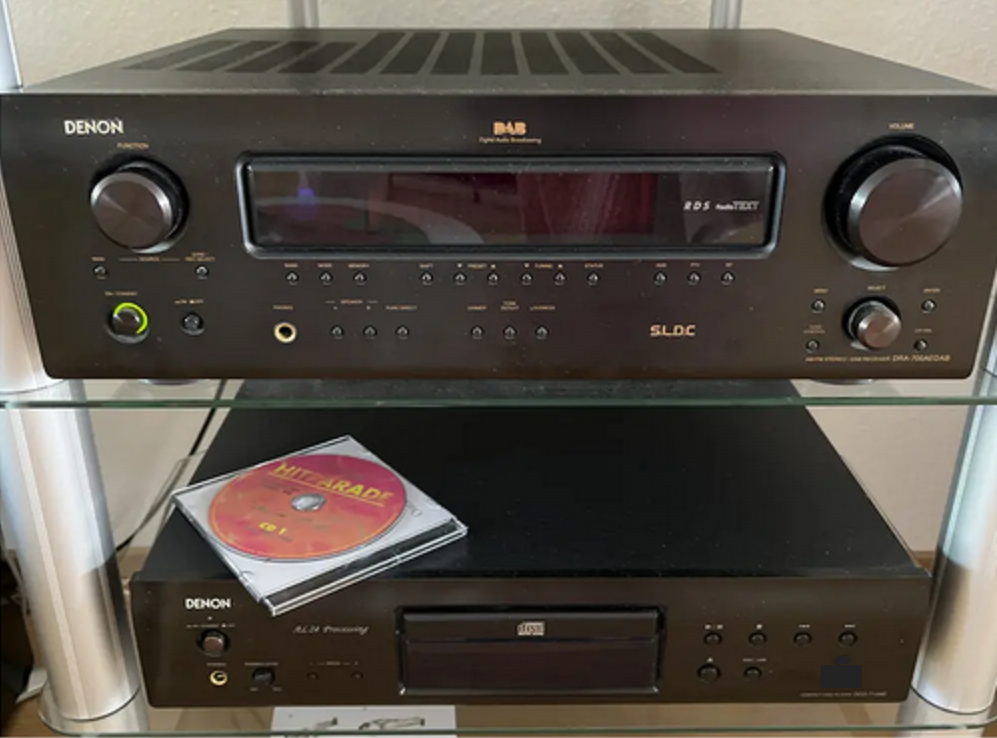 DENON DRA-500AE + DENON DCD-500AE, top stav, DO