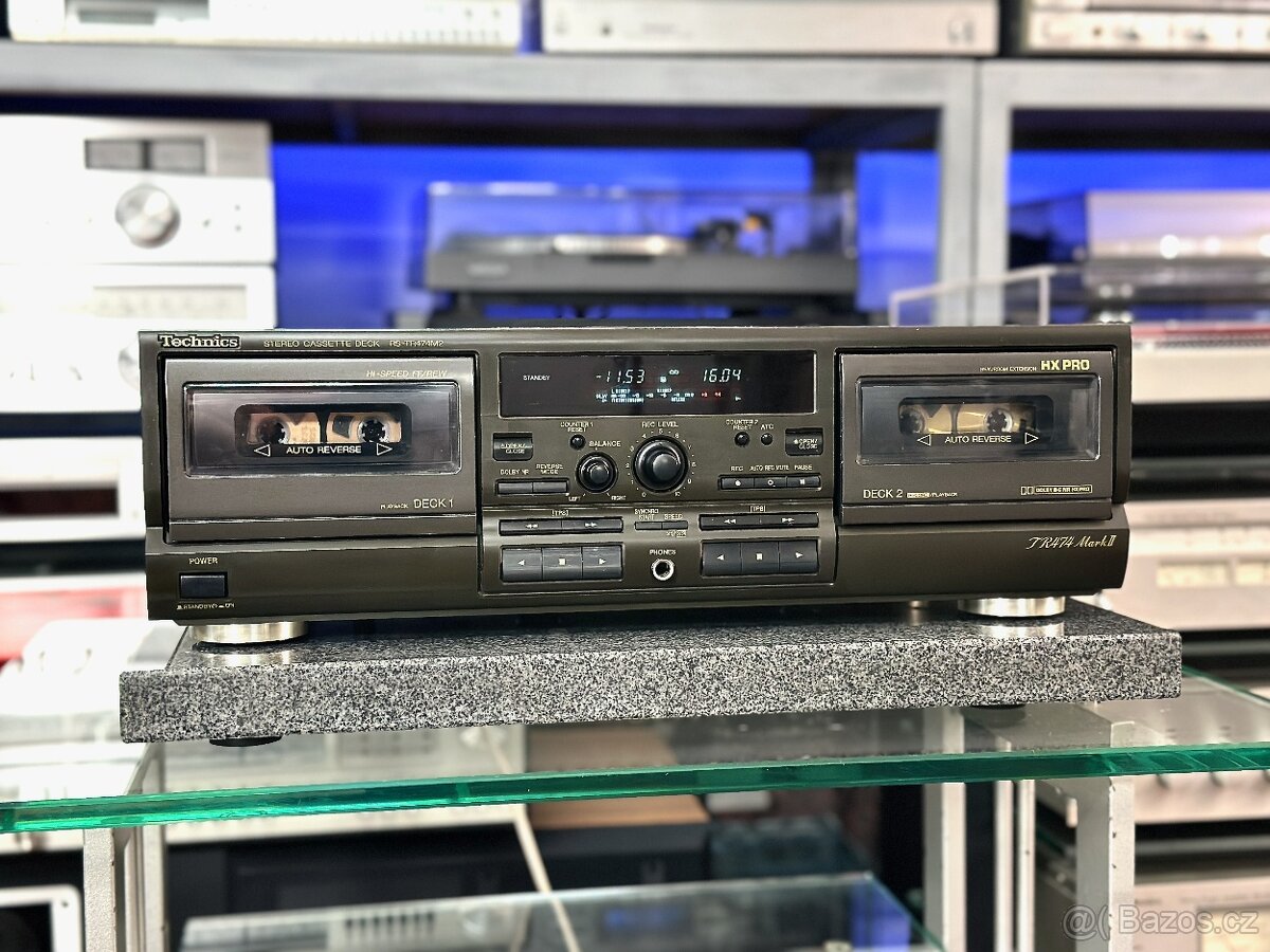 TECHNICS RS-TR474 MarkII (r.1994) po servisu, záruka