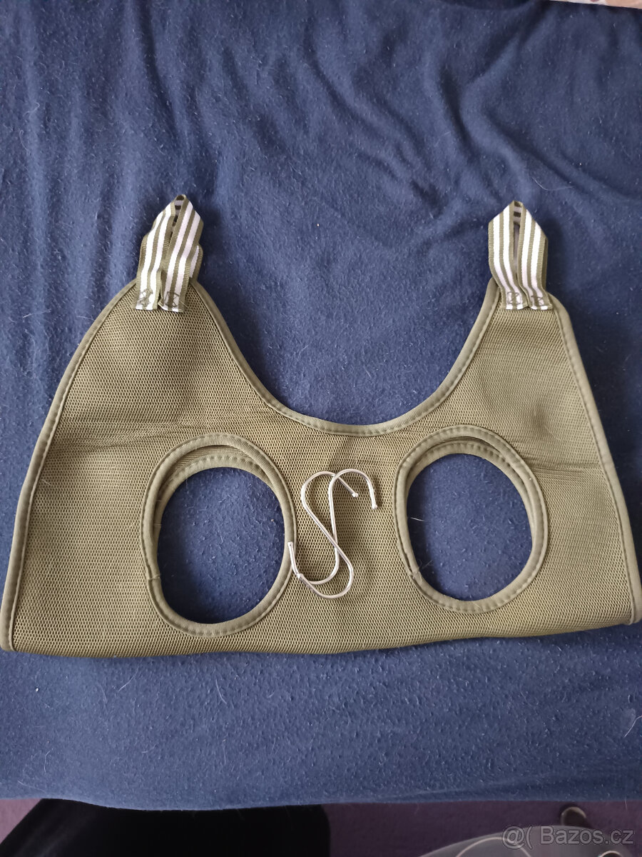 postroj na zavěšení kočky ,psa khaki