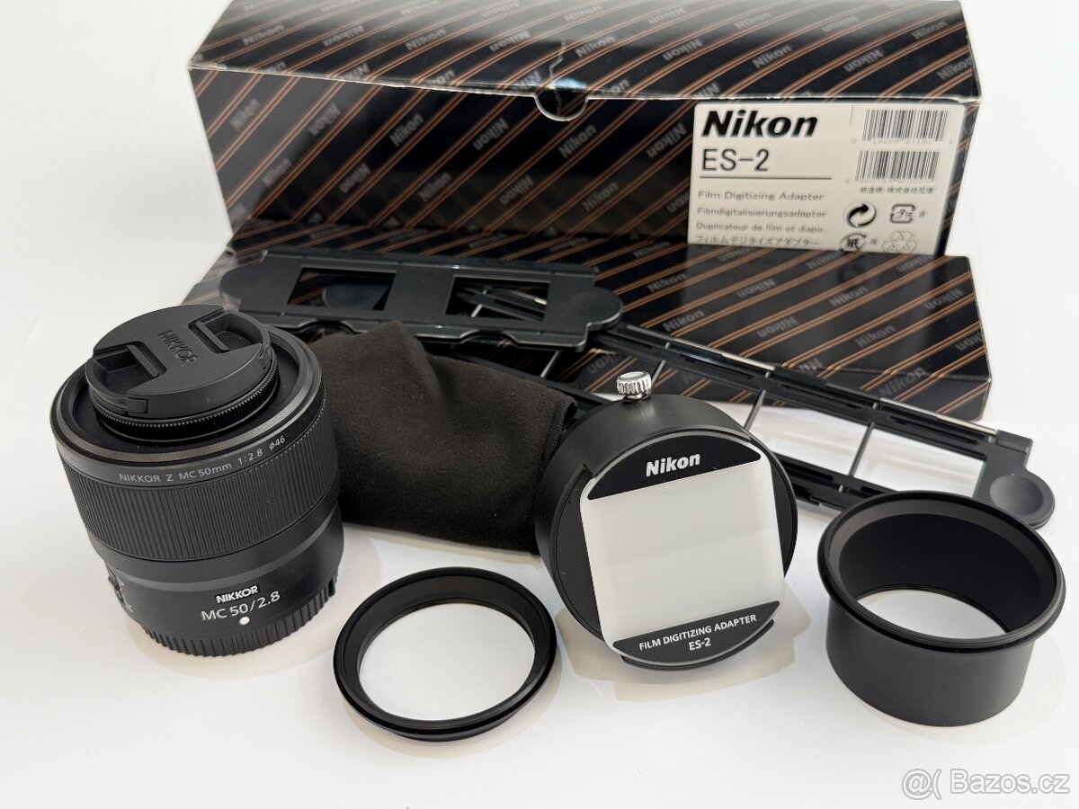Nikon Z NC 50mm F/2,8 + adaptér ES – 2