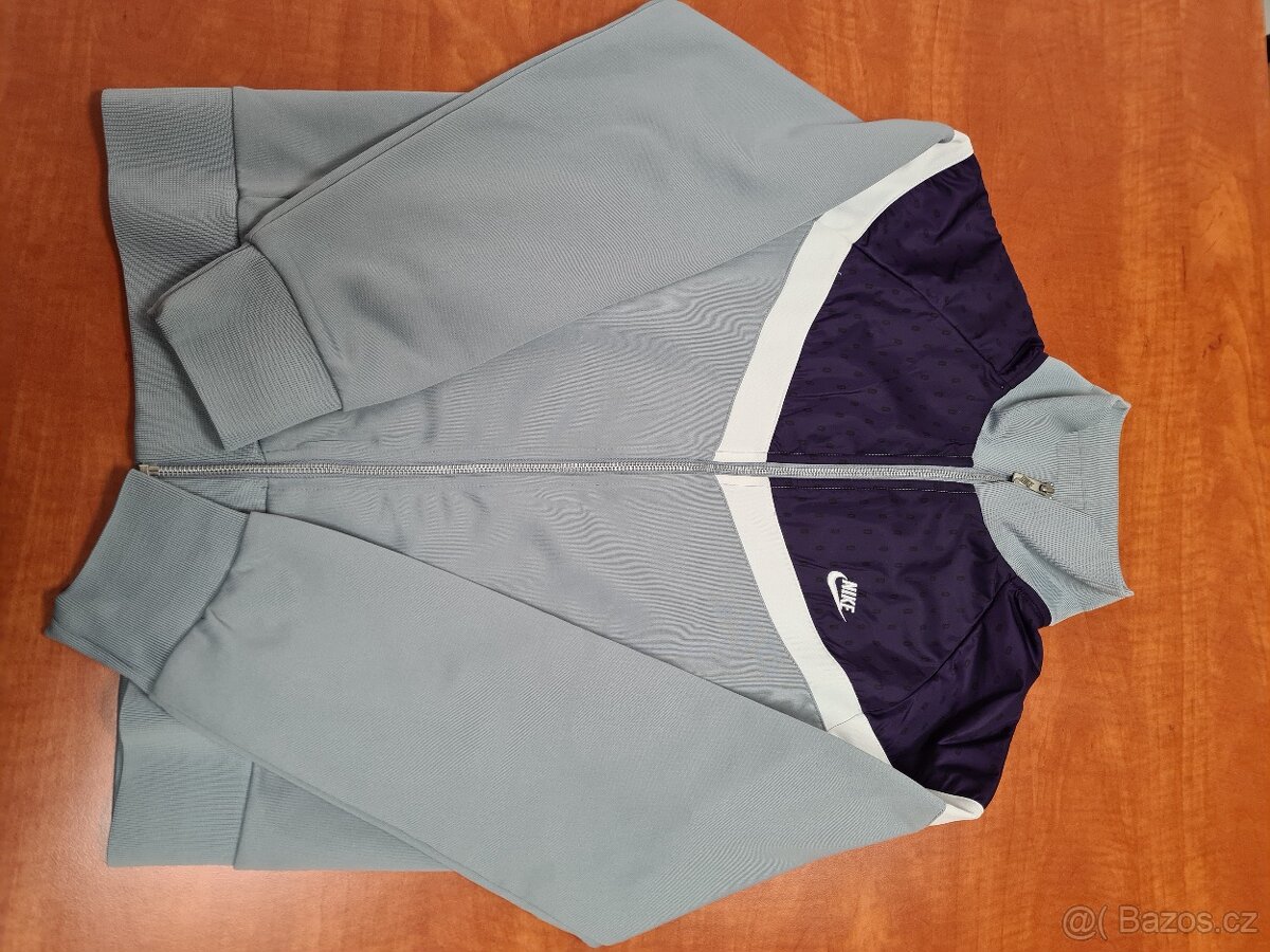 Nike mikina L nová - fialově-šedá - UNISEX