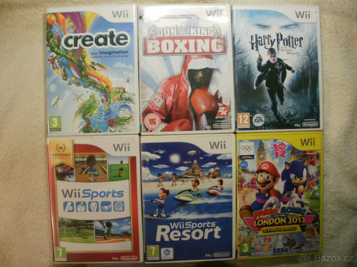 Hry na Nintendo Wii + Wii U - Nové a Použité - Ceny v textu