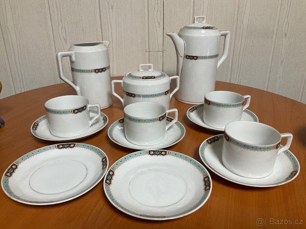 Servis slabý porcelán