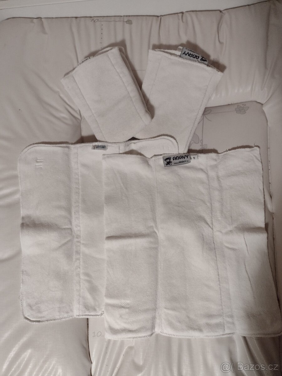 Vícevrstvé pleny Anavy a Katyv Baby vel. S