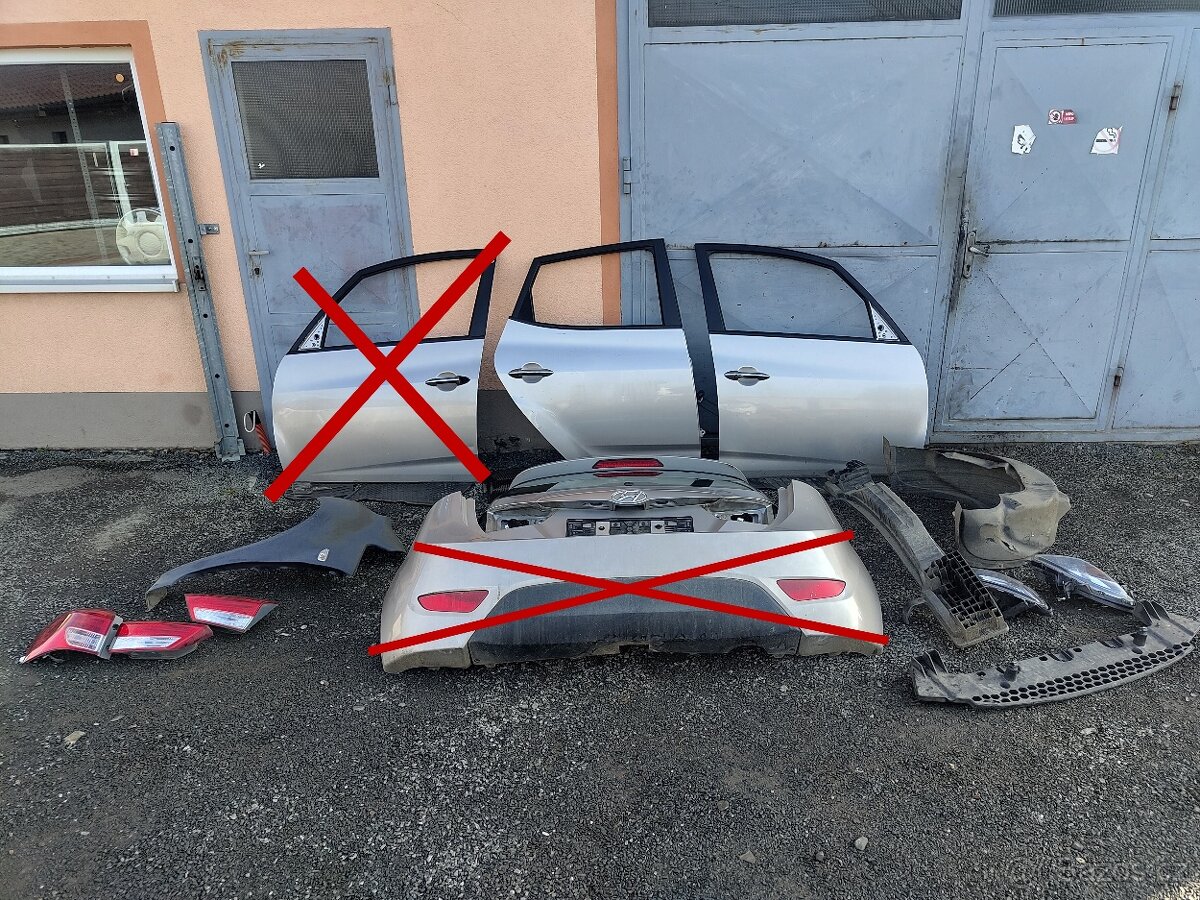 Karosářské díly Hyundai ix20 - Y3Y