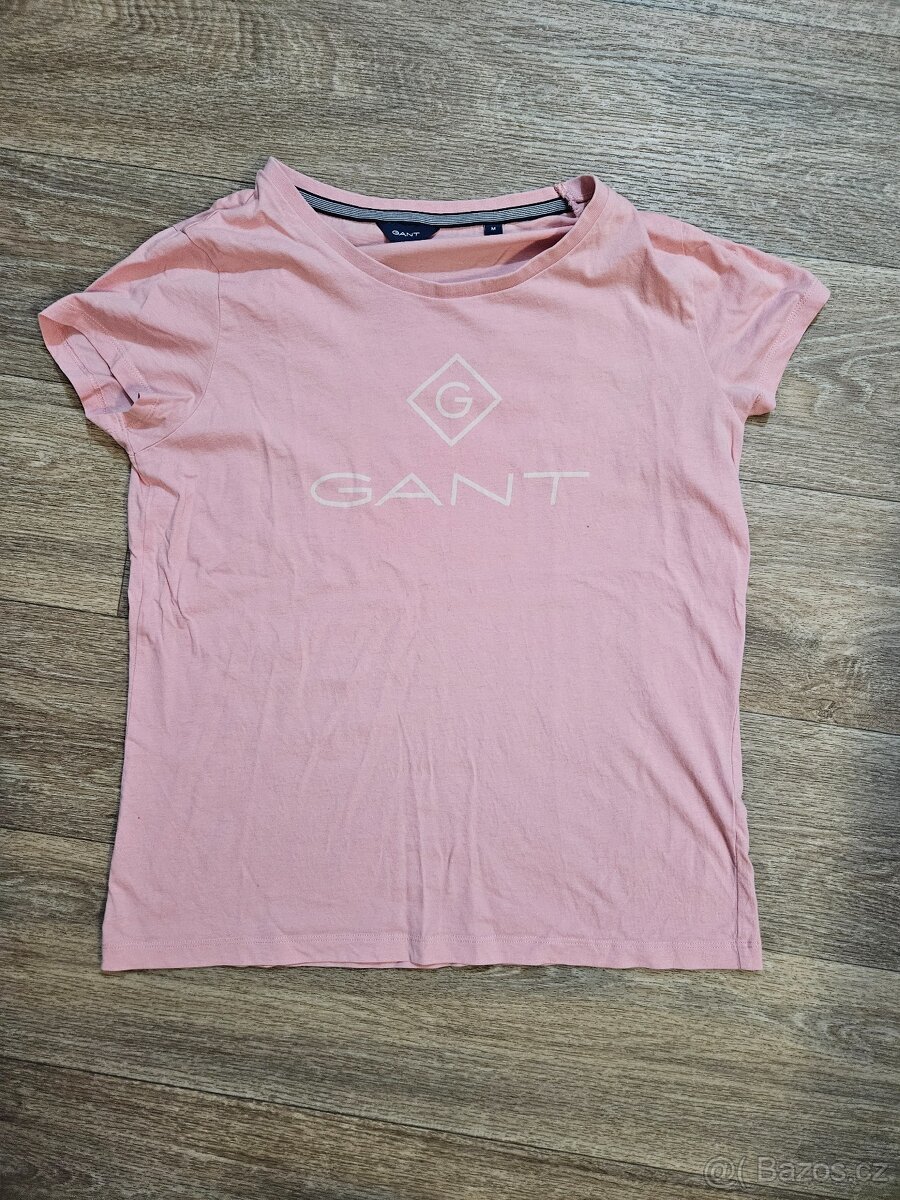 Dámské tričko Gant, velikost M růžové
