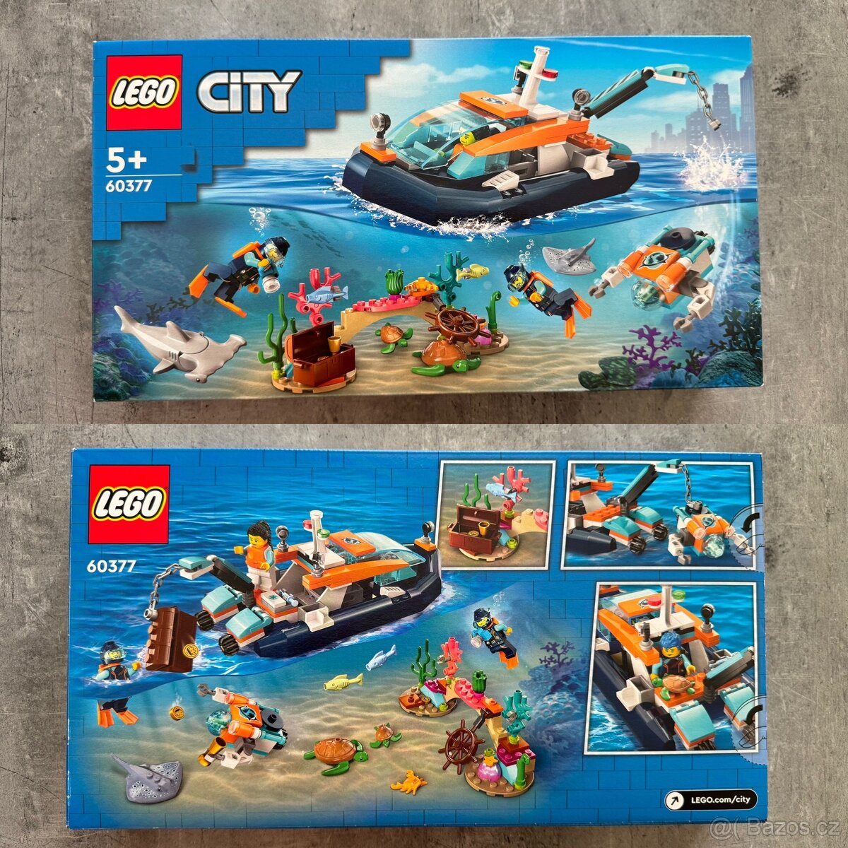 LEGO City 60377 - Explorer Diving Boat