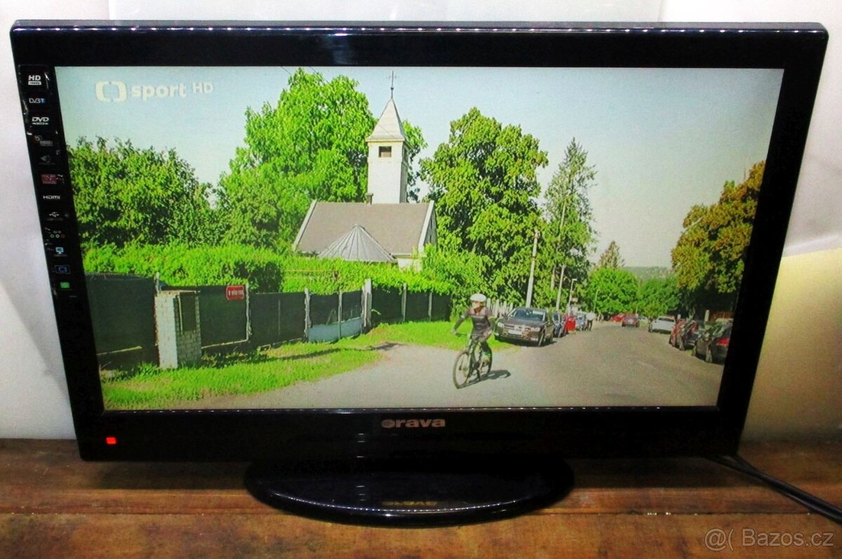 LCD televize ORAVA 56cm (22 palců), DVD, nemá DVBT2