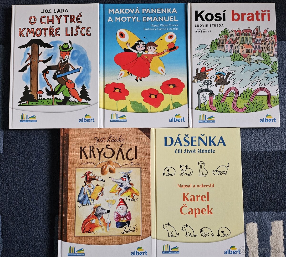 Dětské knížky z Albatrosu, Top stav