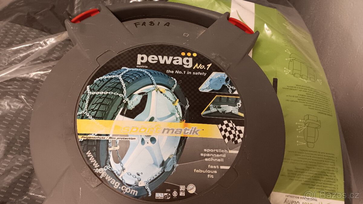 Sněhové řetězy PEWAG pro Fabia