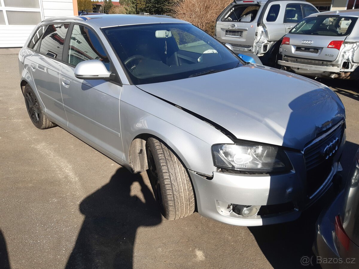AUDI A3 SPORTBACK 2010 1,9TDI 77kW BLS, 8PA, DILY