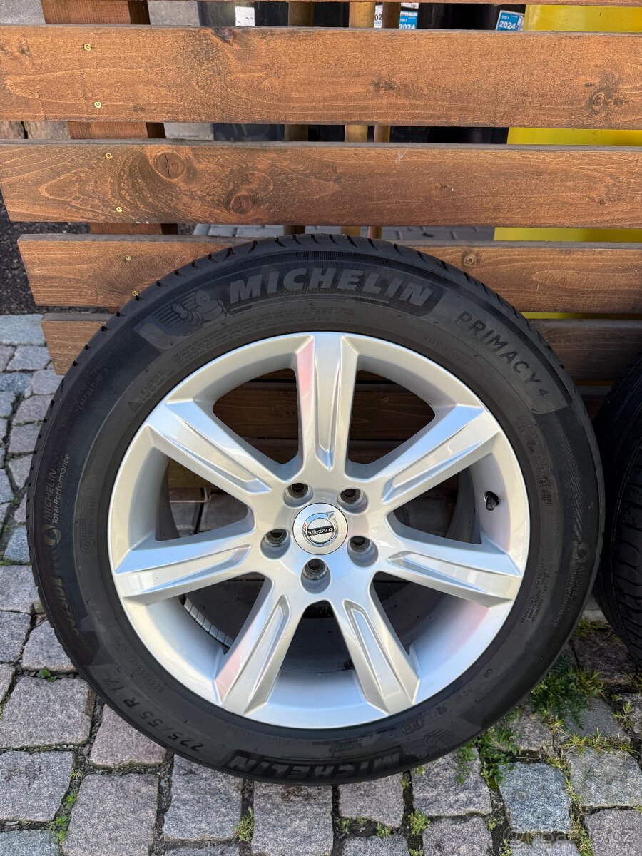 Letní sada hliníkových kol 5x108 R17 pro Volvo V90 a další