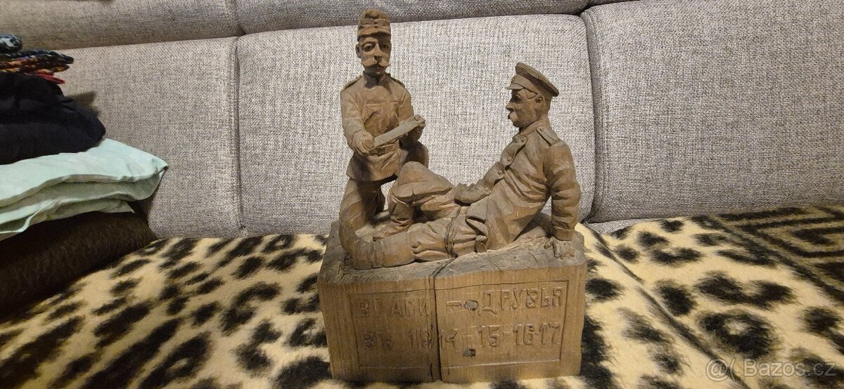 dřevěná socha