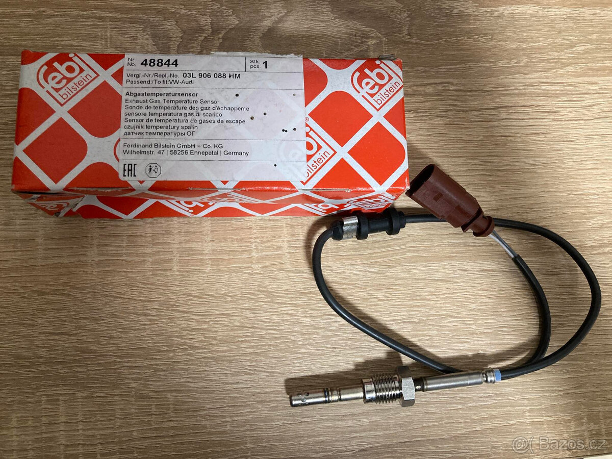 Čidlo teploty výfukových plynů 03L 906 088 HM