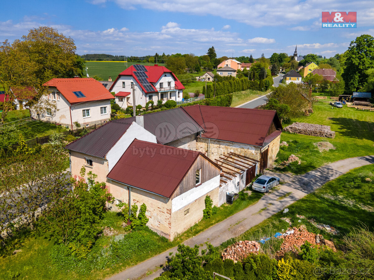 Prodej chalupy, 1435 m², Sklené