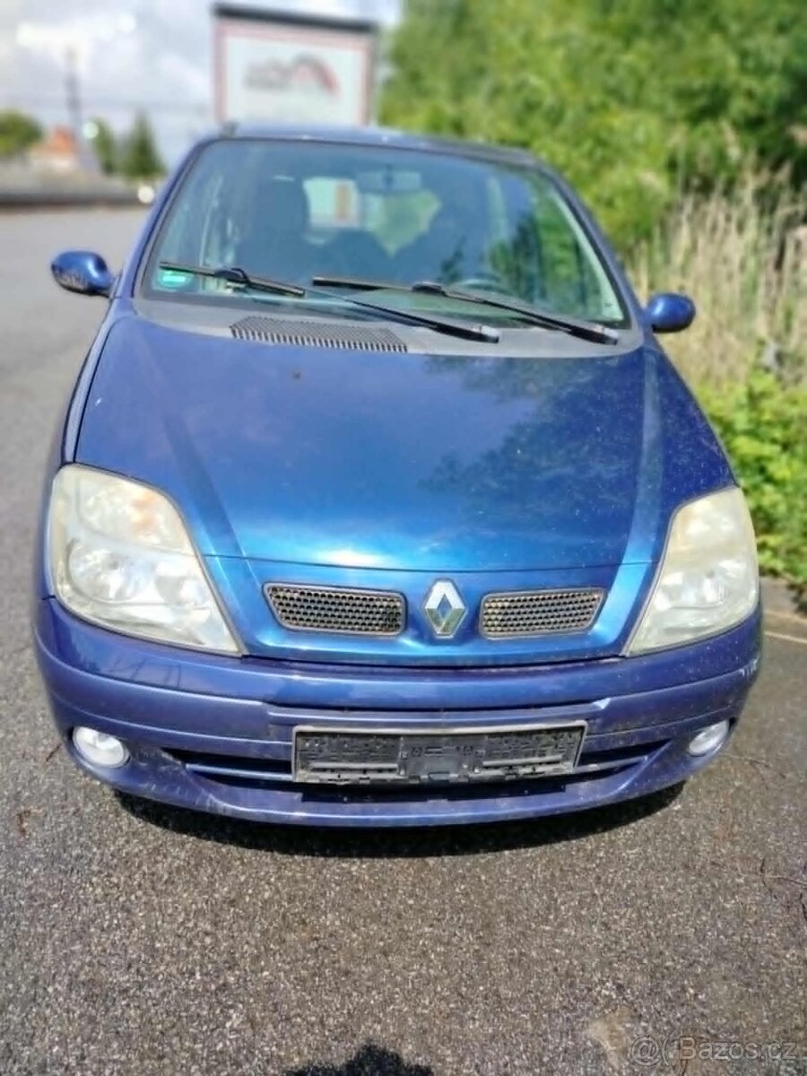 Renault scenic 1.6 16 V zachovale celek cen 8 tis