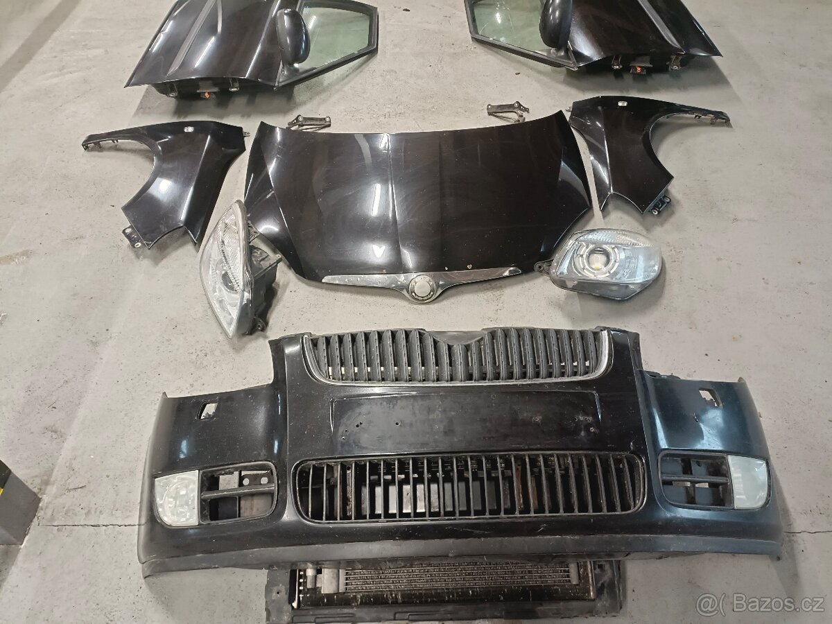 Škoda Fabia MK3 přední část karoserie
