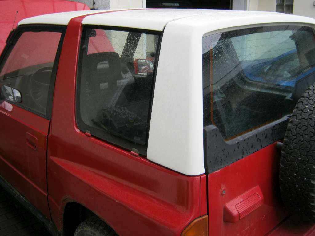 hardtop,střecha,předni ram