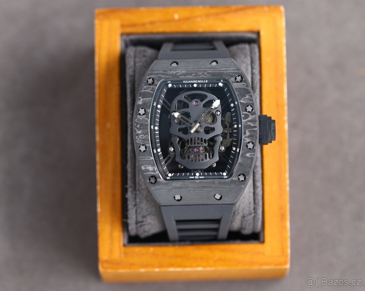 Pánské hodinky Richard Mille RM 052 Skull Tourbillon