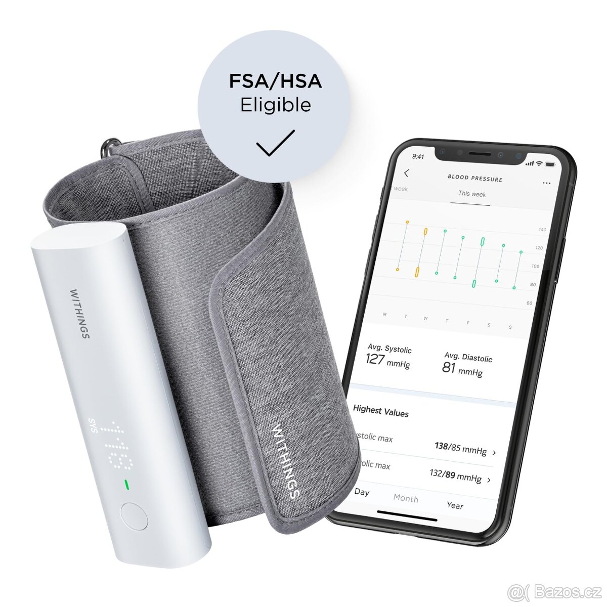 Tlakoměr Withings BPM Connect (Smart) - NOVÝ ZABALENÝ