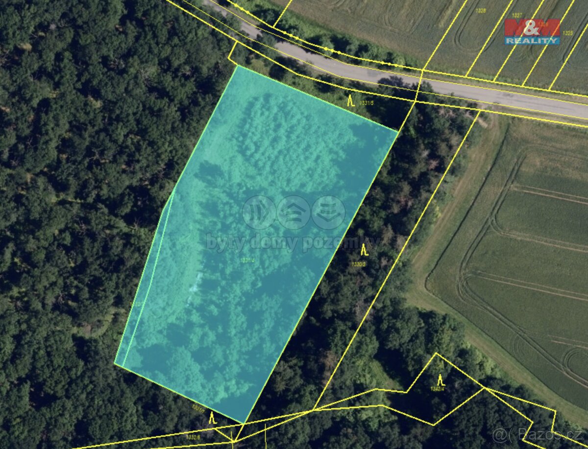 Prodej pole, 7262 m², Troubsko