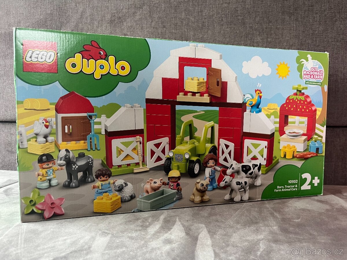 LEGO Duplo 10952 Stodola, traktor a zvířátka z farmy