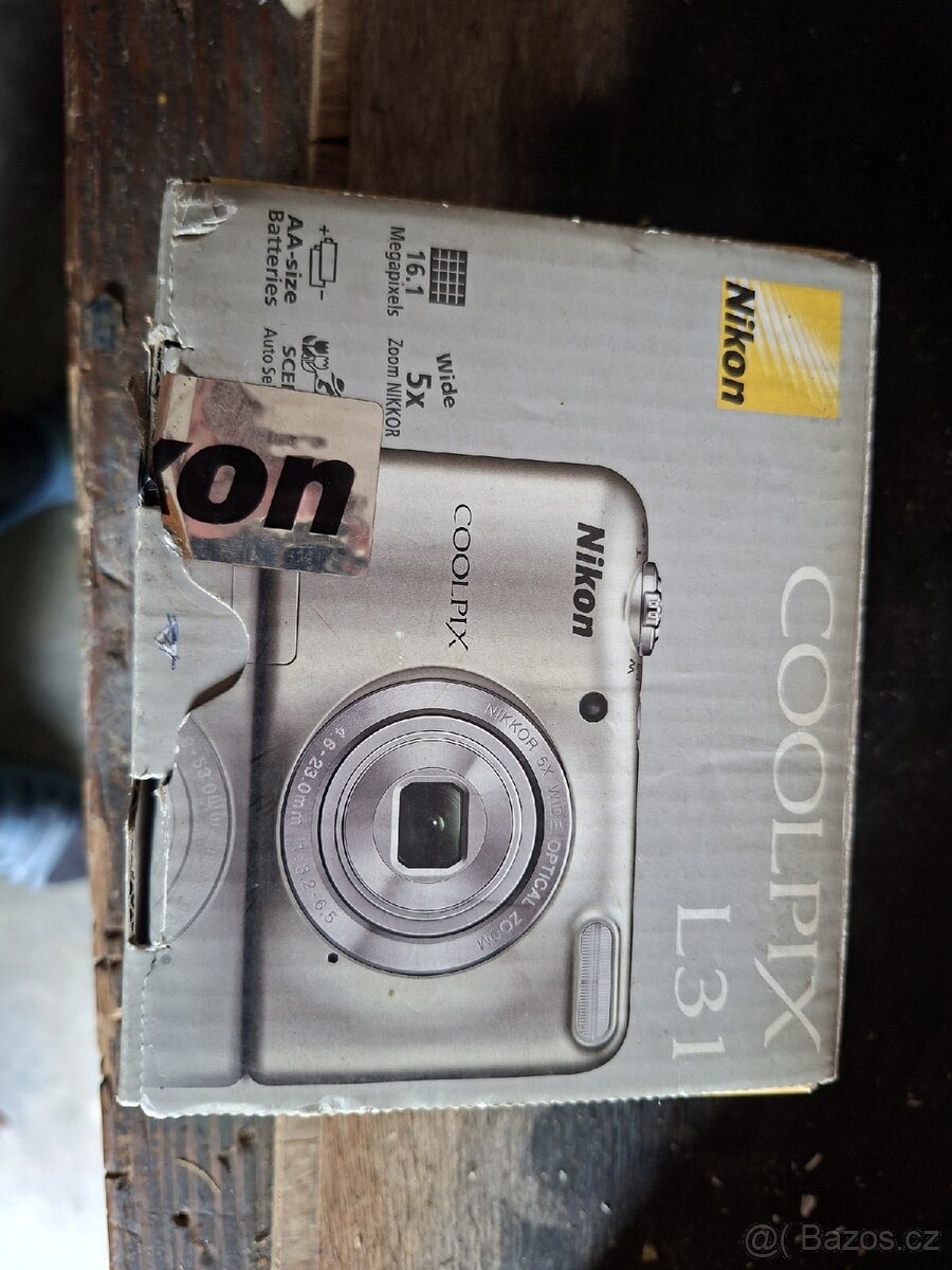 Digitální fotoaparát Nikon Coolpix – originál balení