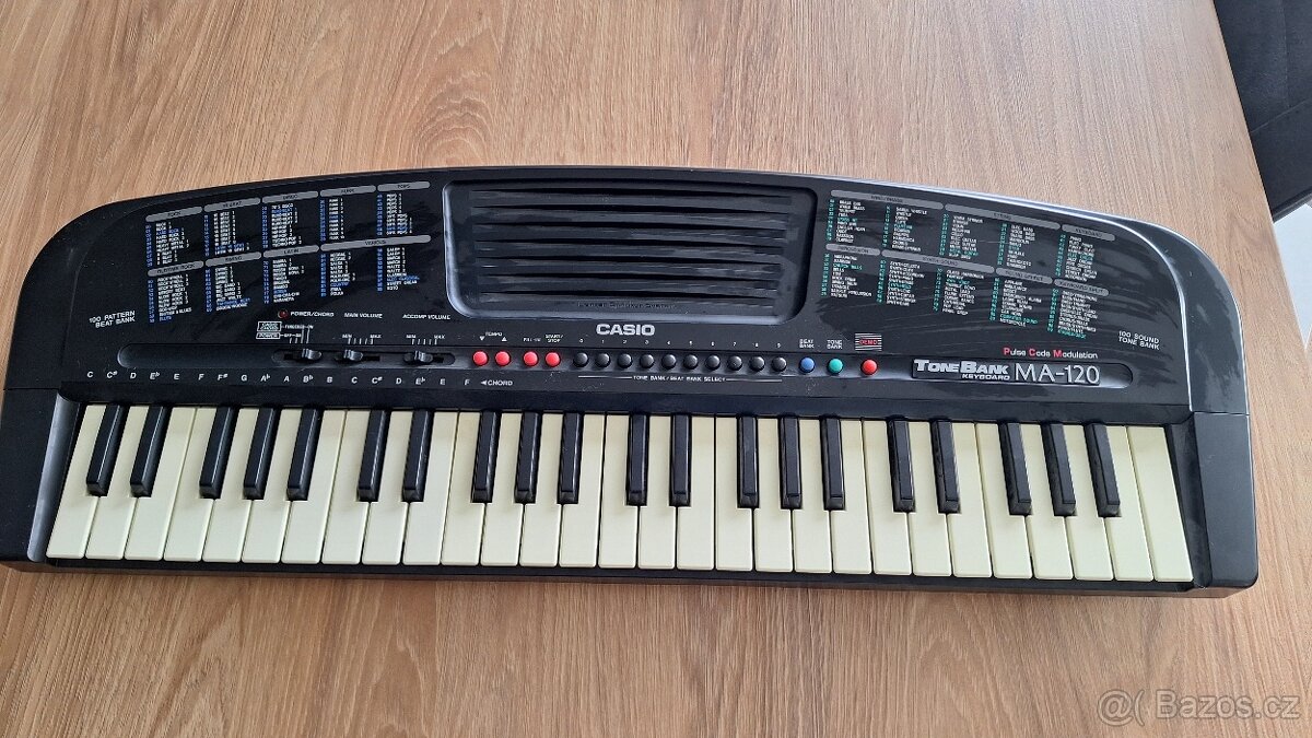 Casio Tone Bank MA - 120 + pouzdro na kávesy