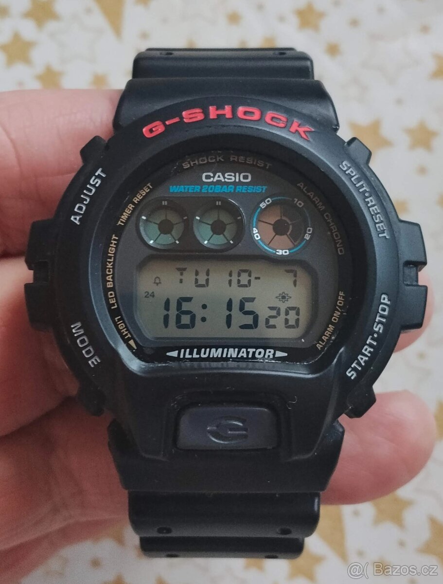 Casio G-shock g-6900,párkrát na ruce.